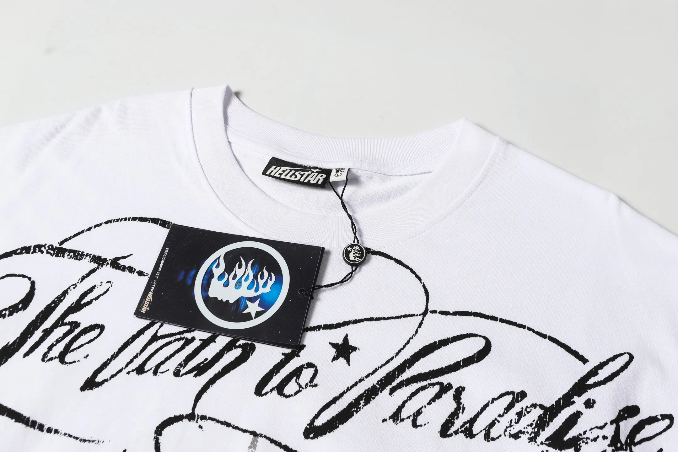 713# /White I P54 In Stock Hellstar 、 T （fabric):32 240 Sizes（size）：S-M- L- X L （colour）： /White